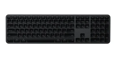 Satechi Slim EX3 Wireless Keyboard - US English - Space Black