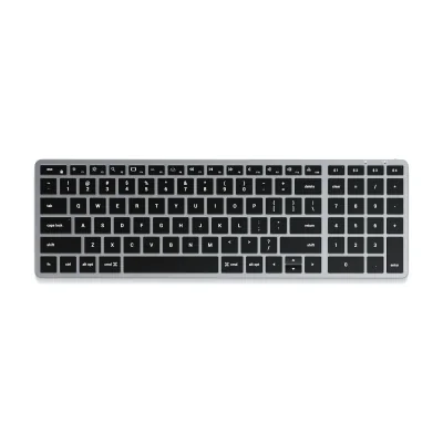 Satechi SLIM X2 Slim Bluetooth Wireless Keyboard + Num. Keypad - US - Space Grey