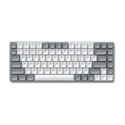 Satechi SM1 Slim Mechanical Backlit Bluetooth Keyboard (Windows Keycaps - Windows, Left Alt, Right Alt 2.4GHz USB Receiver) - Black