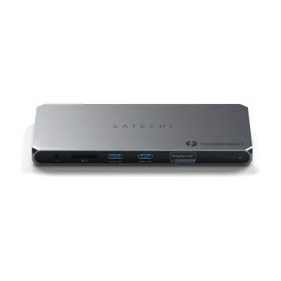 Satechi Thunderbolt 4 Multi-Display Docking Station - EU - Space Grey