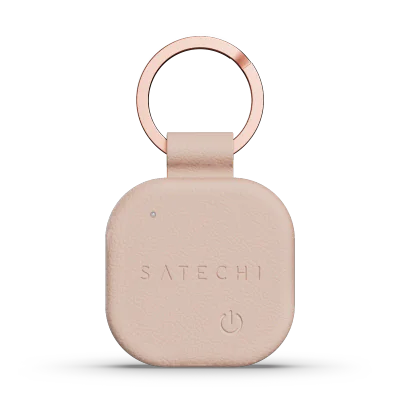 Satechi Vegan-leather Findall Keychain - Desert Rose