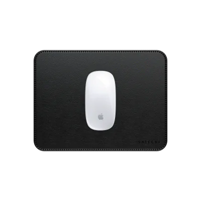 Satechi Vegan-Leather Premium Mouse Pad - Black