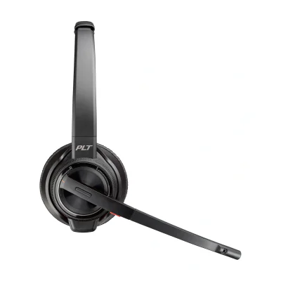 HP Poly Savi 8220 Stereo DECT 1880-1900 MHz Top +Charging Cradle, Headset, 160 g, Black