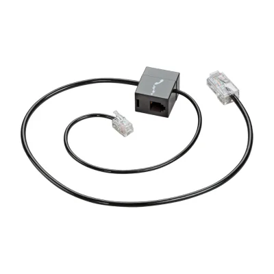 Savi Office S2 Telephone Cable, Black