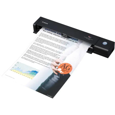 Scanner Canon P-208II portabil, dimensiune A4, tip portabil, viteza scanare  8ppm alb-negru si color, duplex, rezolutie optica 600dpi, rezolutie hardware 600x600dpi, senzor CIS, interfata: USB 2.0, software inclus: Driver ISIS /TWAIN, CaptureOnTouch,