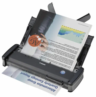 Scanner Canon P-215II, dimensiune A4, tip portabil, viteza scanare  12ppm alb-negru si 10ppm color, duplex, rezolutie optica 600dpi, rezolutie hardware 600x600dpi, senzor CIS, interfata: USB 2.0, software inclus: Driver ISIS /TWAIN, CaptureOnTouch, C