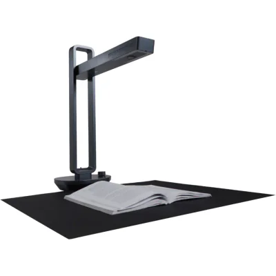 Scanner CZUR Aura Pro 14MPx, rezolutie optica 240 DPI, interfata USB 2.0, lentile HD CMOS, functii specifice aplatizare curbe carte, paginare inteligenta, corectii inteligente, decupare automata, taiere automata, retusare fundal, indepartare amprente