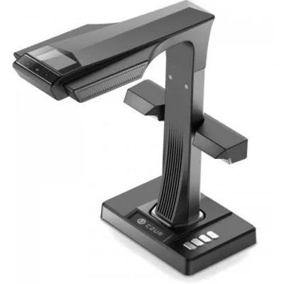 Scanner CZUR ET16 PLUS, rezolutie 4608 x 3456 pixeli, 16MP, 300dpi, senzor HD CMOS, format maxim A3 A4: 420 × 297 mm/ 16.5×11.7 inch, focalizare automata, output JPG, PDf, Word, Excel, Tiff, memorie DDR 1G bit, functii: retroproiectie, recompunere ne