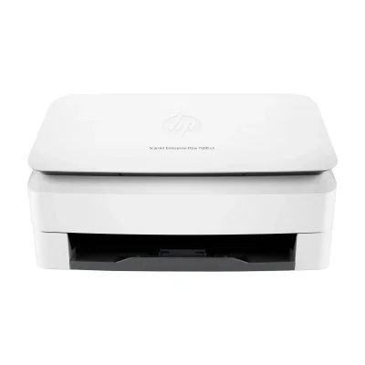 Scanner de documente HP ScanJet Enterprise Flow 7000 s3, A4, duplex, 75 ppm, 80 coli ADF, USB 3.0, White