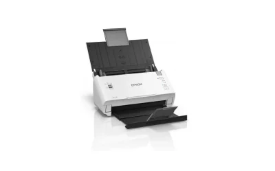Scanner Epson DS-410, dimensiune A4, tip sheetfed, viteza scanare: 52 ipm alb-negru si color, rezolutie optica 600x600dpi, ADF Single Pass 50 pagini, duplex, senzor CIS, USB 2.0 Type B, software :Document Capture Pro 2.0, Epson Scan 2, Posibilitatea 