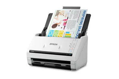 Scanner Epson DS-530II, dimensiune A4, tip sheetfed, viteza scanare: 70 ipm alb-negru si color, rezolutie optica 600x600dpi, ADF Single Pass 50 pagini, duplex, senzor CCD, Scan to Email, Scan to FTP, Scan to Microsoft SharePoint®, Scan to Print, Scan