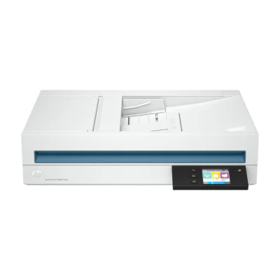 Scanner Flatbed HP ScanJet Pro N4600 fnw1, ADF Duplex, rezoluție 1200 x 1200 DPI, Wi-Fi, 40 ppm, White