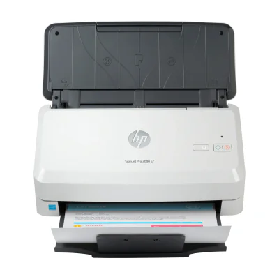 HP ScanJet Pro 2000 s2, 600 x 600 DPI, 3500 pages, Sheet-fed scanner, Black, White, Buttons, CMOS CIS