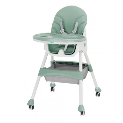 Scaun de masa 2 in 1, pliabil, verde, U-Grow