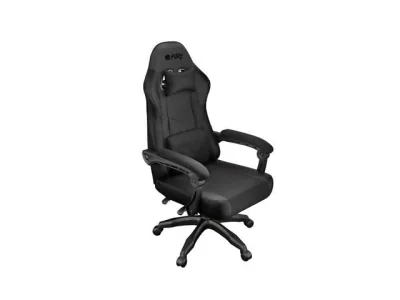 Scaun gaming FURY SHINAI S2, material piele ecologica+fabric, reglabil pe inaltime, greutate maxima suportata 120 kg, inaltime scaun reglabil 42 - 49 cm, spatar ajustabil 135°, dimensiuni roti 51mm, echipat cu piston cu gaz clasa 3, negru