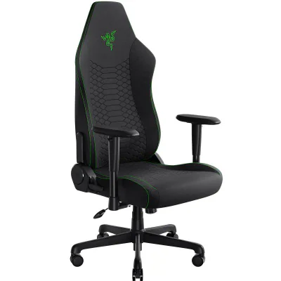 Scaun Razer Iskur V2 X, tip spuma spumă turnată PU, suport lombar integrat, tetieră reglabilă, cotiere 2D, clasa de ridicare pe gaz 4, negrugreutate maxima suportata 136 kg, negru