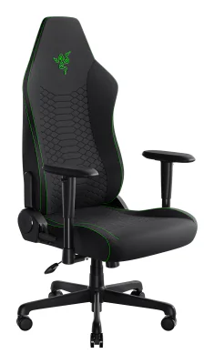 Scaun Razer Iskur V2 X, tip spuma spumă turnată PU, suport lombar integrat, tetieră reglabilă, cotiere 2D, clasa de ridicare pe gaz 4, negrugreutate maxima suportata 136 kg, negru