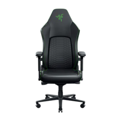 Scaun Razer Soma Chroma, iluminare Razer Chroma RGB, conectivitate Razer HyperSpeed Wireless (2.4 GHz), Bluetooth® LE, tip spuma spumă turnată PU, suport lombar integrat, tetieră reglabilă, cotiere 2D, clasa de ridicare pe gaz 4, negru