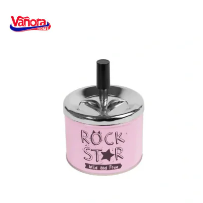 "SCRUMIERA ANTI-VANT CU BUTON 9x11 CM  Material: Otel + Buton din plastic Dimensiuni: 9x11 CM"