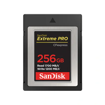 SDCFEXPRESS 256GB EXTREME PRO/1700MB/S R 1200MB/S W 4X6