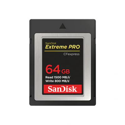 SDCFEXPRESS 64GB EXTREME PRO/1500MB/S R 800MB/S W 4X6