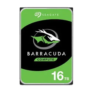Seagate Barracuda 16TB, 16 TB, 7200 RPM, 512 MB, 3.5", Serial ATA
