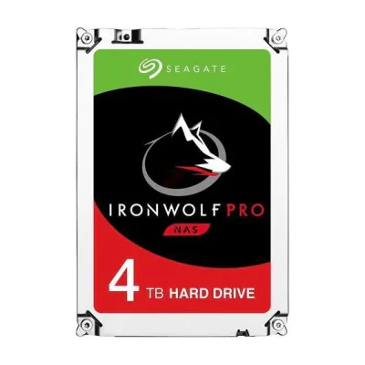 Seagate IronWolf Pro ST4000NE001, 4 TB, 7200 RPM, 256 MB, 3.5", Serial ATA III