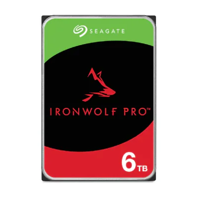 Seagate IronWolf Pro ST6000NT001, 6 TB, 7200 RPM, 256 MB, 3.5"