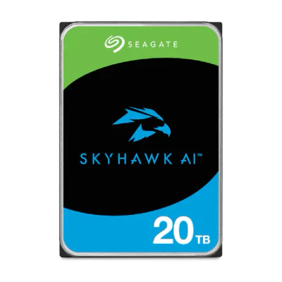 Seagate SkyHawk AI, 20 TB, 7200 RPM, 512 MB, 3.5", Serial ATA III