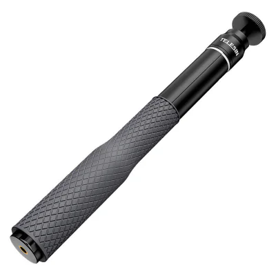 Selfie stick TELESIN cu cap cu bilă pentru camere de acțiune