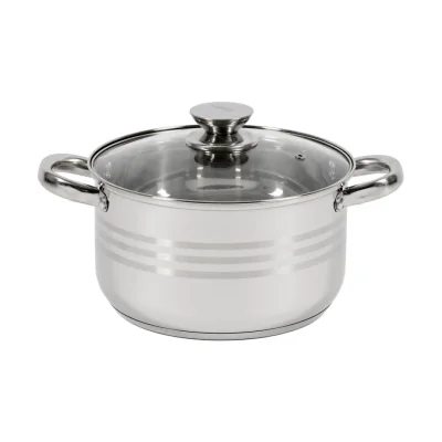 SEMIOALA INOX+CAPAC, 22X12.5 CM, 4.5 L, MYRA, COOKING  BY HEINNER