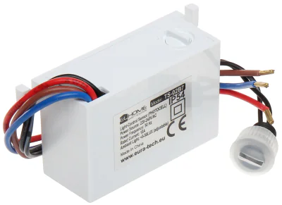 Senzor crepuscular EURA TS-02B7, 220-240 V AC, 6 A