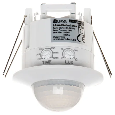 Senzor de mișcare de tavan EURA MD-05B7, 230 V AC