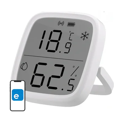 Senzor inteligent ZigBee LCD de temperatură și umiditate Sonoff SNZB-02D