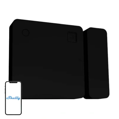 Senzor pentru uși/ferestre Shelly BLU Bluetooth (negru)