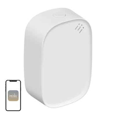 Senzor ZigBee de temperatură și umiditate MOES ZSS-S01-TH-C