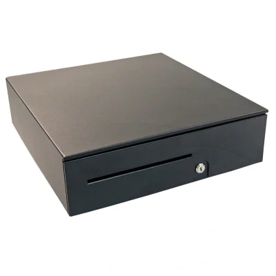 apg Solutions T480-1A-BL1616-M5-E2, Electronic cash drawer, Black, 406 mm, 424 mm, 125 mm