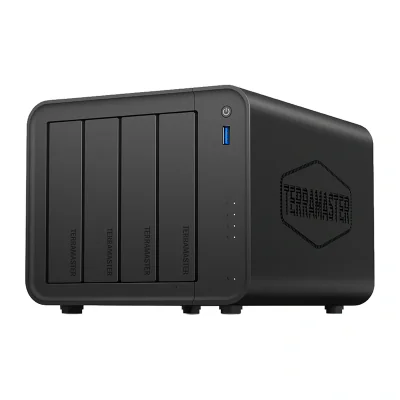 Server de fișiere NAS TERRAMASTER F4-425: Intel N5095, 16 GB RAM, 4 sloturi