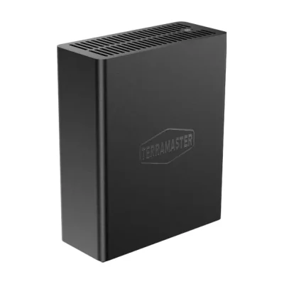 Server de fișiere NAS TERRAMASTER F8 SSD Plus cu procesor Intel Core i3-N305, 16 GB RAM, 8 sloturi