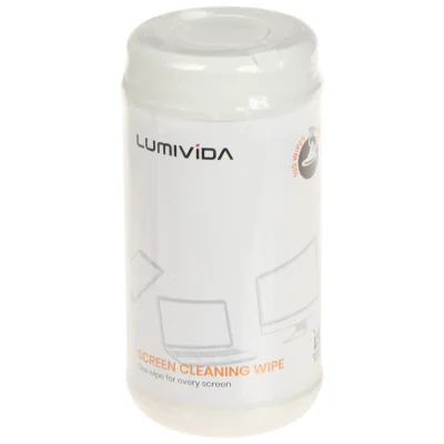 Șervețele pentru curățarea ecranelor LUMIVIDA SC-4LV, 135 x 135 mm