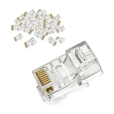 Set 100 conectori Cat5e UTP RJ45