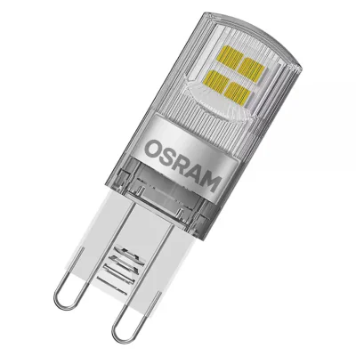2 Becuri LED Osram PIN, G9, 1.9W (20W), 200 lm, lumina calda (2700K)