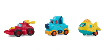 SET 3 VEHICULE ACTIONATE PRIN INERTIE, DIVERSE MODELE SI CULORI, MOMKI