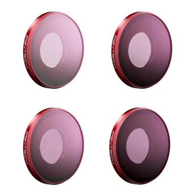 Set 4 filtre ND (8/16/32/64) PGYTECH pentru DJI Osmo Action 3