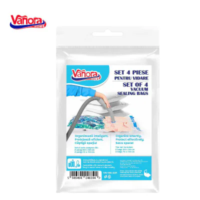 SET 4 SACI PENTRU VIDARE, VANORA HOME