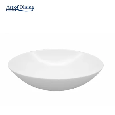 SET 6 FARFURII ADANCI OPAL ALB 20 CM, AIDA, ART OF DINING BY HEINNER