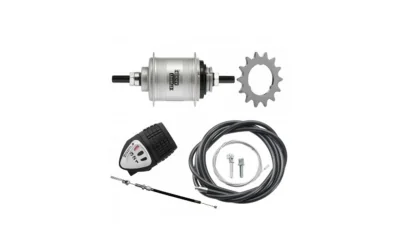 SET BUTUC SPATE STURMEY ARCHER AW, 3 VITEZE, FREEWHEEL, +SCHIMBATOR, CABLU 1500MM+PINION