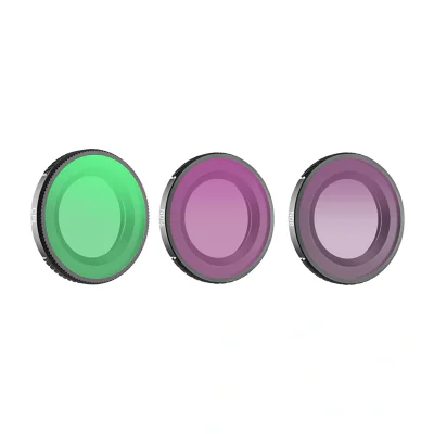 Set de 3 filtre Sunnylife CPL + ND8 + ND16 pentru Osmo Nano