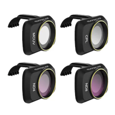 Set de 4 filtre CPL ND 4/8 UV Sunnylife pentru DJI Mini 2 (MM-FI9257)