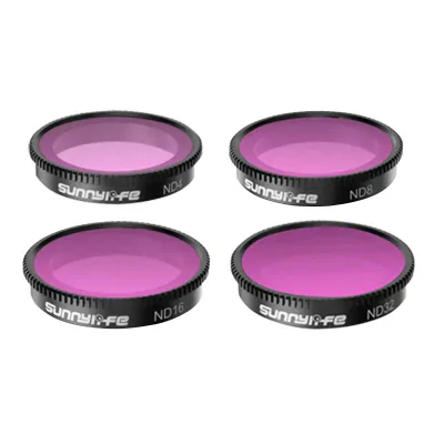 Set de 4 filtre ND4+ND8+ND16+ND32 Sunnylife pentru Insta360 GO 3/2